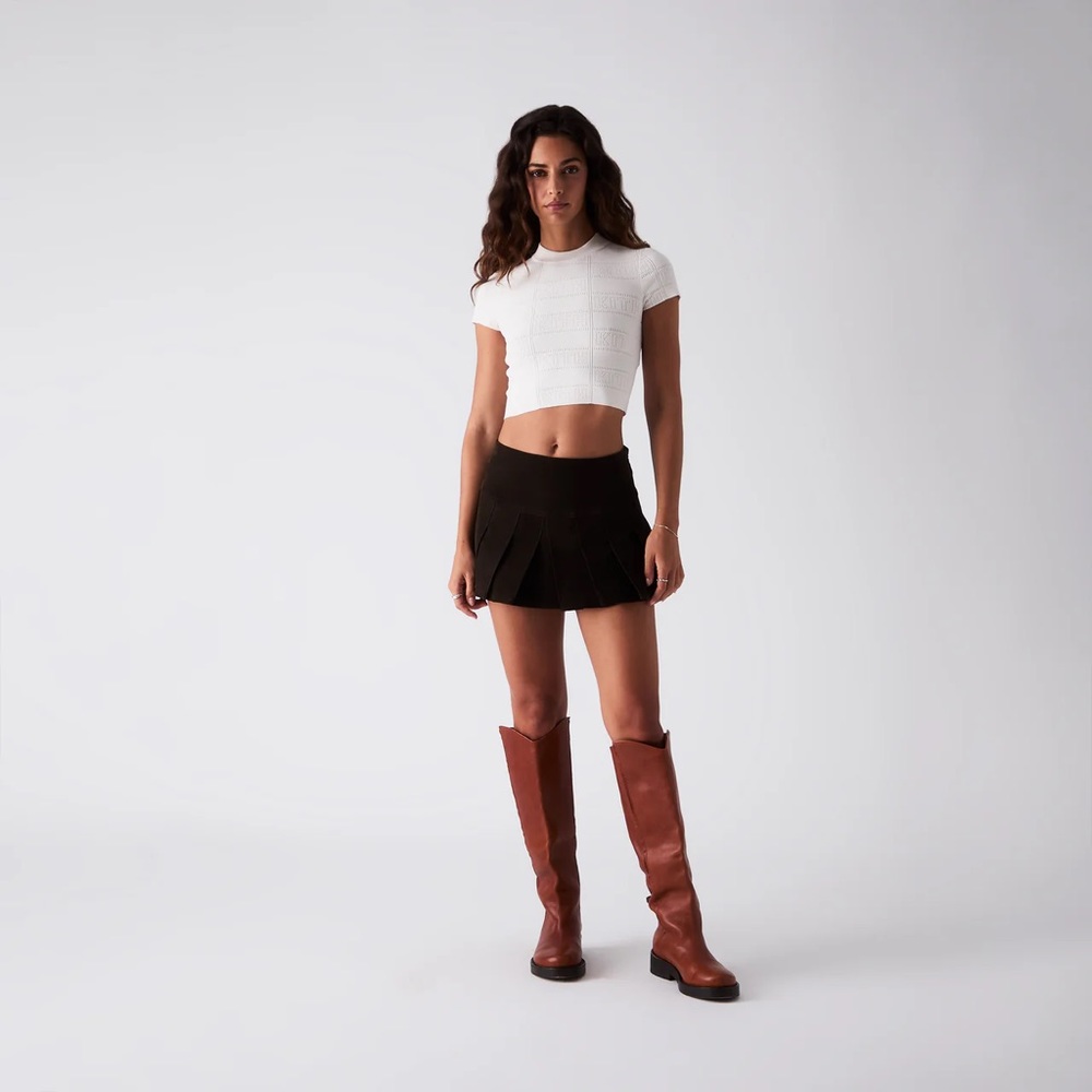 Kith Women Tyla Patina Pleated Skirt